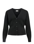 Objreynard Ls Sli Cardigan Noos Black Object