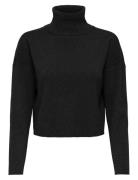 Onlama Life Ls Rib Rollneck Cc Knt Black ONLY