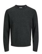 Jjeperfect Wool Knit Crew Neck Sn Grey Jack & J S