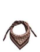 Silk Twill Scarf 65X65 Beige Malina