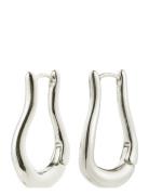 Unfold Hoops Silver-Plated Silver Pilgrim