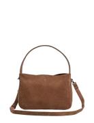 Esambg Cross. Bag, Suede Brown Markberg