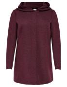 Carsedona Life Light Coat Otw Noos Burgundy ONLY Carmakoma