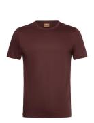 Perry Crunch O-Ss Tee Burgundy Mos Mosh Gallery
