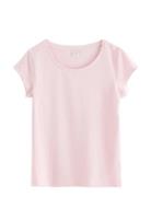 Top Basic Cap Sleeve Pink Lindex