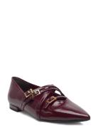 Woms Ballerina Burgundy Tamaris