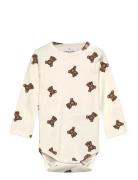 Tnsbpaulo L_S Rib Body Beige The New