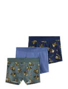 Boxer 3 Pack Work Vehicles Patterned Lindex