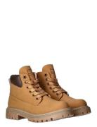 Tommy Hilfiger Lace Up Booties Faux Nubuck/Leather Beige Tommy Hilfige...