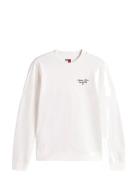 Tjw Reg Ess Logo 1 Crew Ext White Tommy Jeans