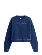 Tjw Rlx Crp Stitch Linear Crew Blue Tommy Jeans