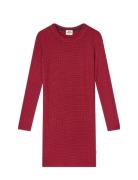 5X5 Classic Stripe Dubina Short Dress Red Mads Nørgaard