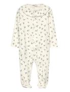 Pyjamas With Flowers And Baby Neck Cream Mango