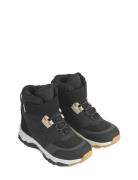 Mazie Hightop Winter Sneakers Black Liewood