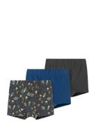 Nmmtights 3P Iron Space Noos Black Name It