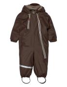Pu Snow Suit 2 Zip Recycled Brown Mikk-line