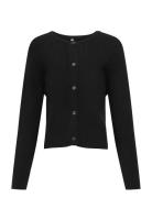 Kognatascha Ls O-Neck Card Cp Knt Noos Black Kids Only