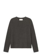 Wwandy Crew Neck 25191 Black WOOD WOOD