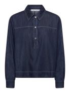 Srportia Blouse Navy Soft Rebels