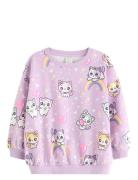 Sweatshirt Med Børstet Inderside Pink Lindex