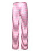 Tnmoore Wide Rib Pants Pink The New