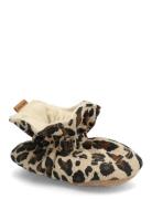Leo Textile Slippers Brown Melton