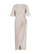 Carly Dress Beige Ida Sjöstedt