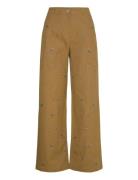 2368 Beaded Embellished Canvas, Uti Yellow STINE GOYA