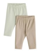 Leggings Brushed Inside Basic Patterned Lindex