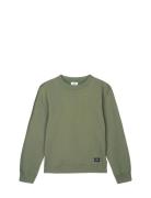 Light Terry Solo Sweatshirt Khaki Mads Nørgaard