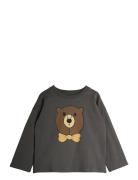 Bear Sp Ls Top Grey Mini Rodini