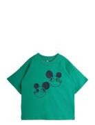 Ritzratz Emb Ss Tee Green Mini Rodini