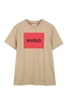 T-Shirt Beige Hugo Kids