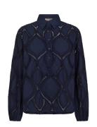 Mmnolin Caminno Shirt Navy MOS MOSH