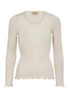 Mmelaine O-Ls Seamless Tee White MOS MOSH