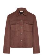 Fqduwa-Jacket Brown FREE/QUENT