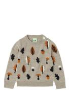 Baby Jaquard Sweater Grey FUB