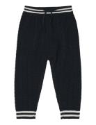 Baby Zigzag Pants Navy FUB