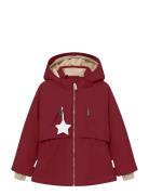 Matalgeana Fleece Lined Winter Jacket. Grs Burgundy MINI A TURE