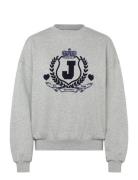 Venice Crest Sweatshirt Grey Juicy Couture