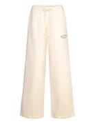 Linear Heritage Fleece Wide Leg Pant Cream New Balance