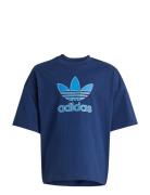 Trefoil Tee Blue Adidas Originals