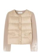 Iva Solid Down Jacket Beige BUSNEL