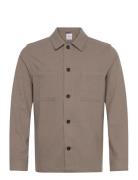 Superflex Brushed Melange Overshirt Beige Lindbergh