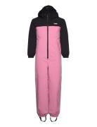 Hmljr Block Snowsuit Wp Pink Hummel