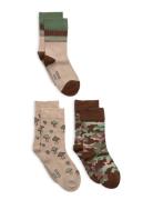 Minipop® Season Bamboo Socks 3 Pcs Beige Minipop