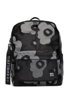 Zip Top Backpack Unikko Black Marimekko