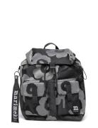 Everything Backpack L Unikko Grey Marimekko