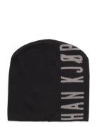 Logo Cuffless Beanie Black HAN Kjøbenhavn