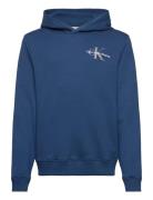Small Monogram Hoodie Blue Calvin Klein